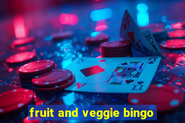 fruit and veggie bingo