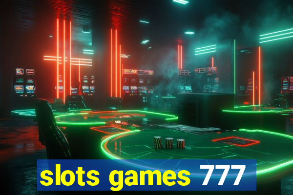 slots games 777