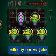 mike tyson vs jake paul assistir online