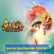 perna machucada futebol