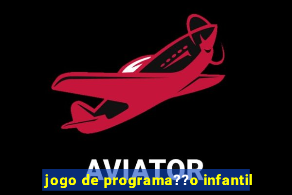 jogo de programa??o infantil