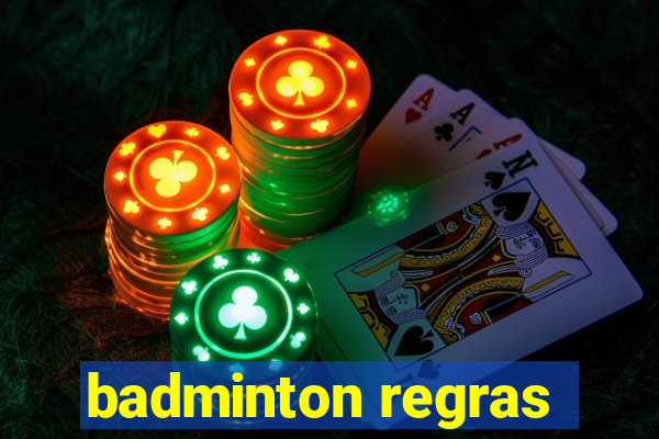 badminton regras