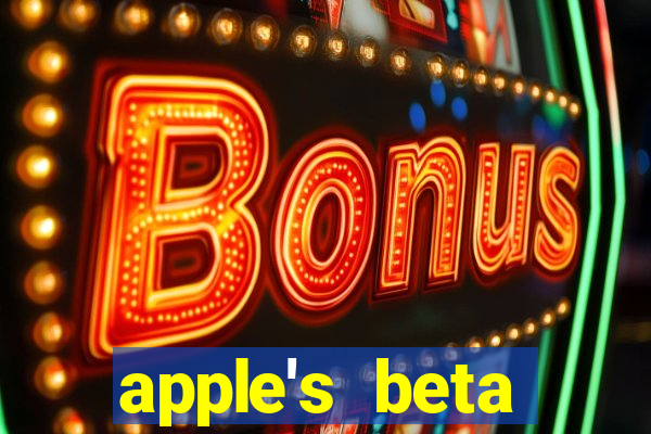 apple's beta software program