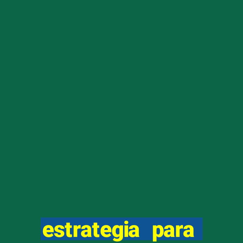 estrategia para apostar em jogos de futebol