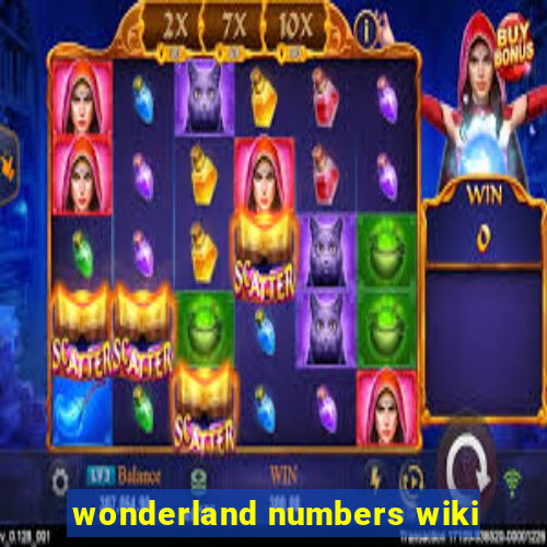 wonderland numbers wiki