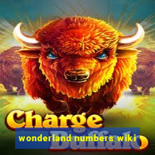 wonderland numbers wiki