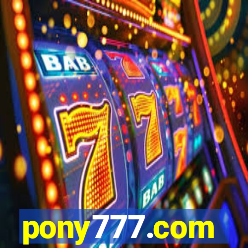 pony777.com