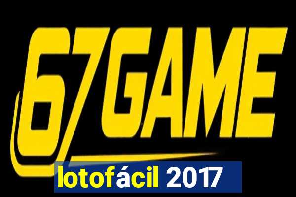 lotofácil 2017