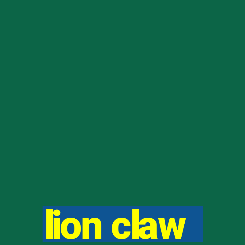 lion claw