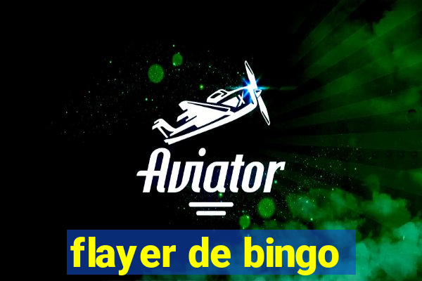 flayer de bingo