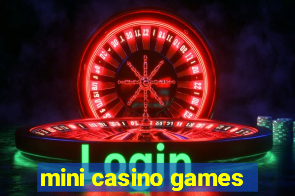 mini casino games