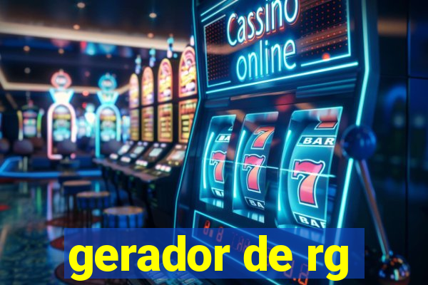 gerador de rg