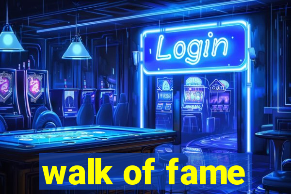 walk of fame