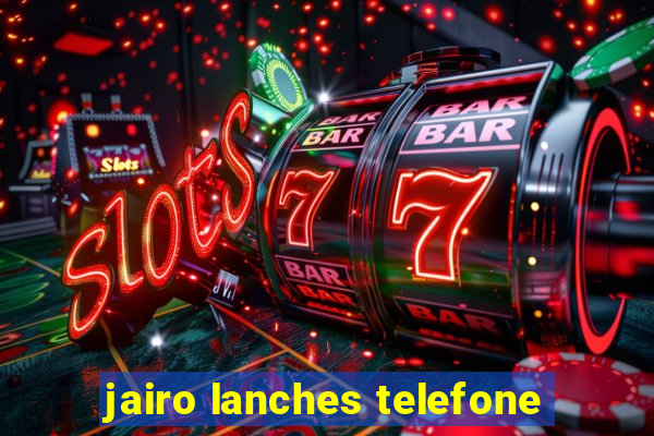 jairo lanches telefone