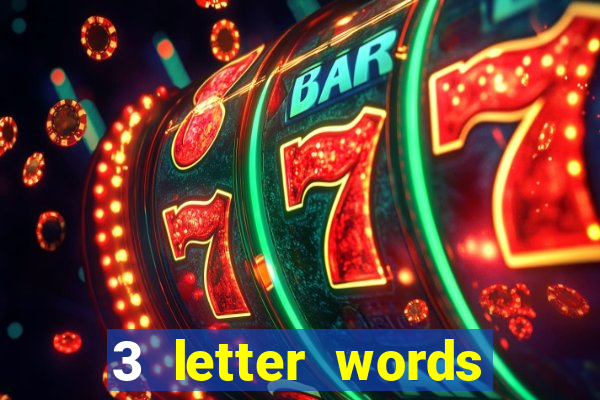 3 letter words from casino