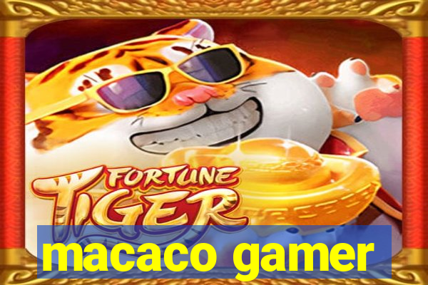 macaco gamer