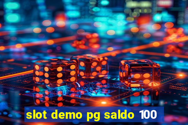 slot demo pg saldo 100