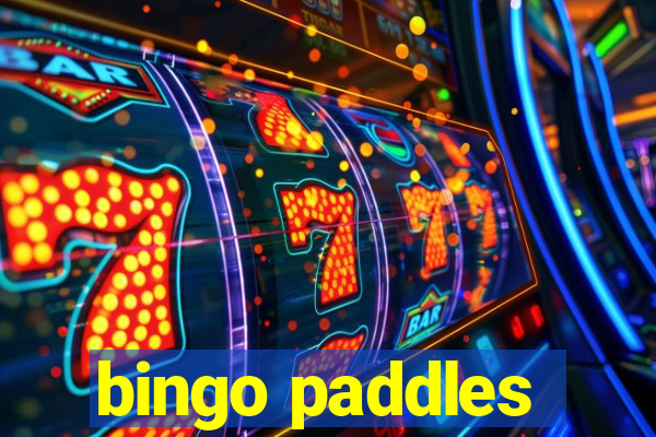 bingo paddles