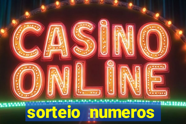 sorteio numeros bingo online