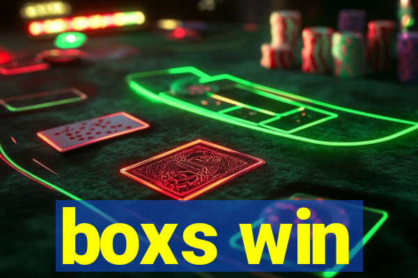 boxs win