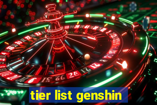 tier list genshin