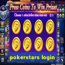 pokerstars login