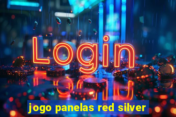 jogo panelas red silver