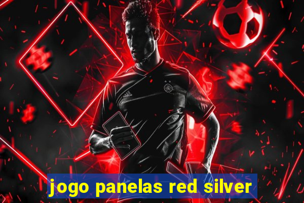 jogo panelas red silver