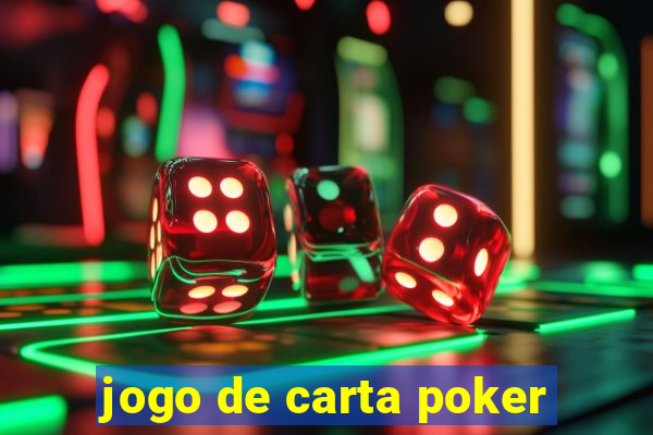 jogo de carta poker