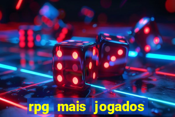 rpg mais jogados do mundo