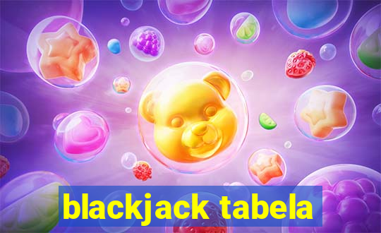 blackjack tabela