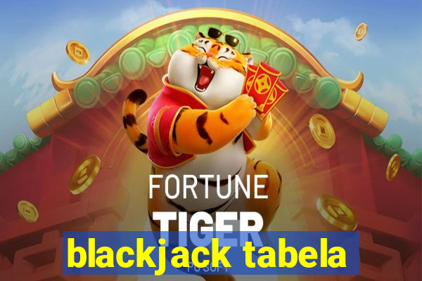 blackjack tabela