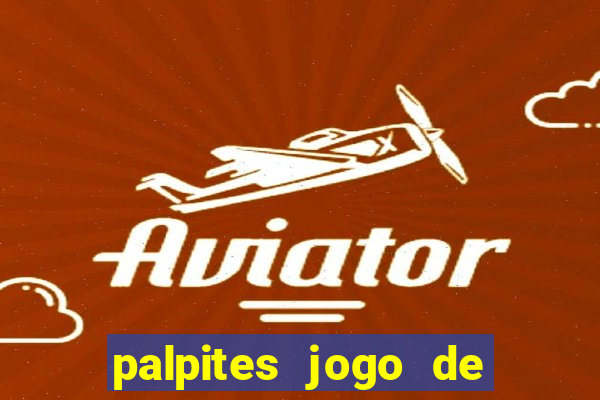 palpites jogo de futebol hoje