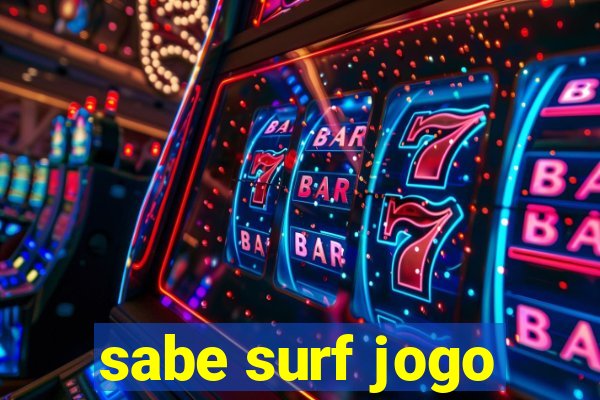 sabe surf jogo