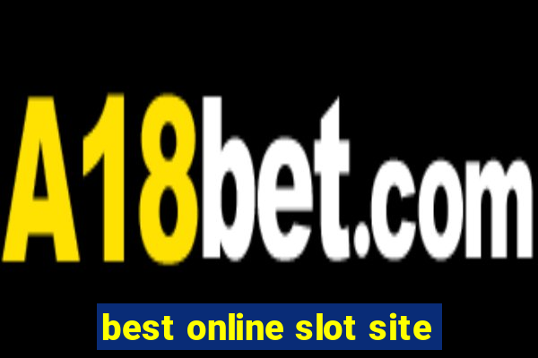 best online slot site