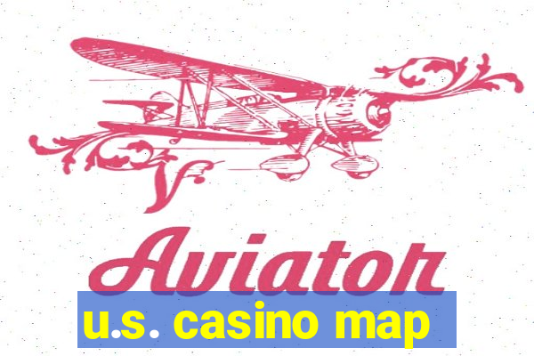 u.s. casino map