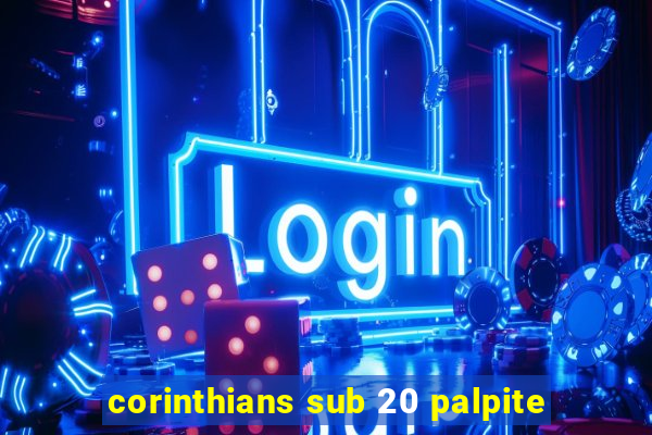 corinthians sub 20 palpite