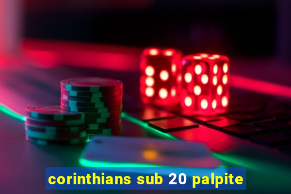 corinthians sub 20 palpite