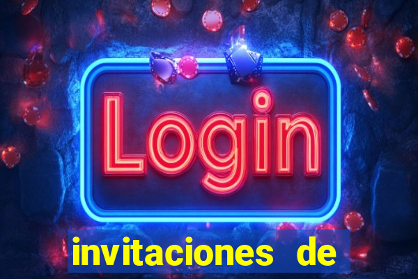 invitaciones de bingo para editar