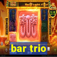 bar trio