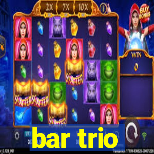 bar trio