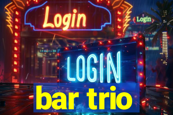 bar trio