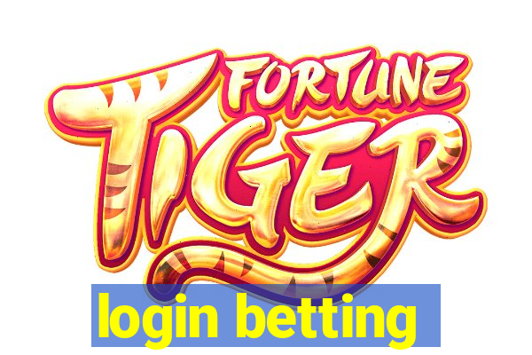 login betting