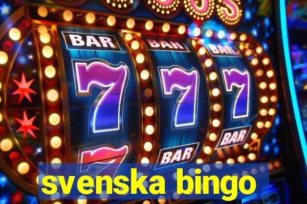 svenska bingo