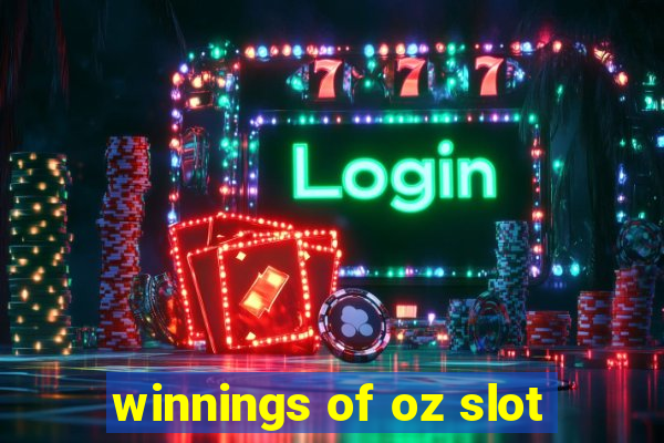 winnings of oz slot