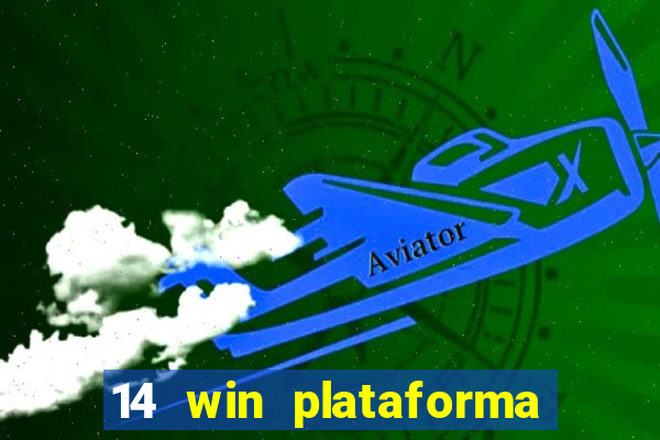 14 win plataforma de jogos