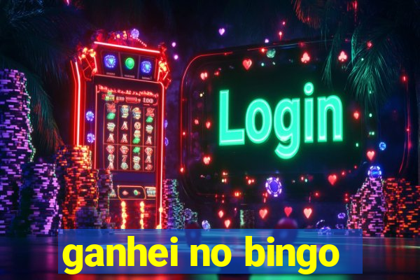 ganhei no bingo