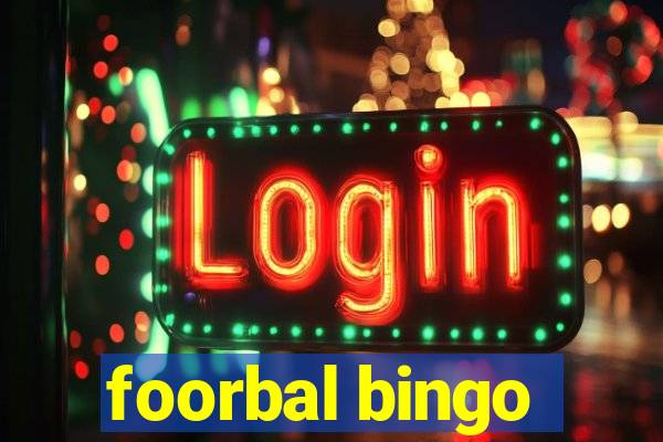 foorbal bingo