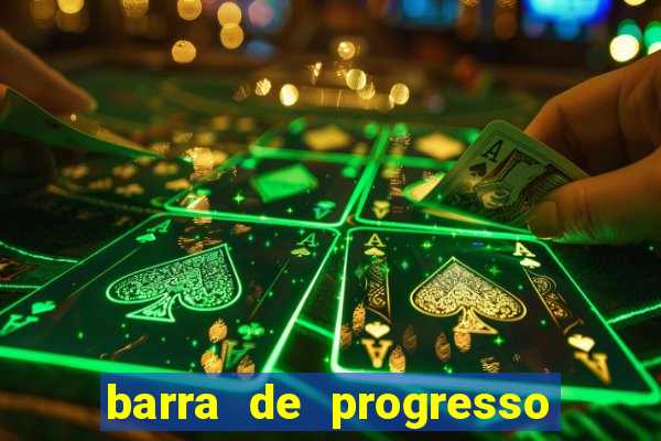 barra de progresso 99 blaze o que significa