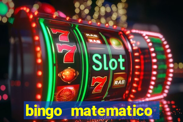 bingo matematico para ensino medio